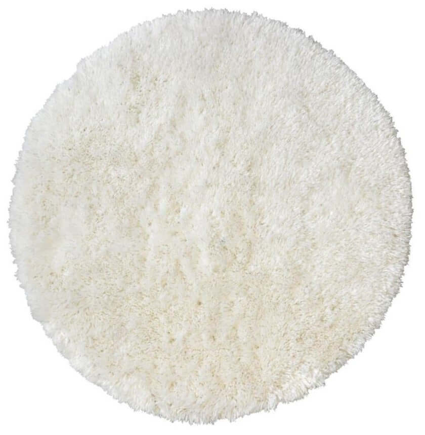 Soft Washable Ivory Shaggy Rug – SA-01