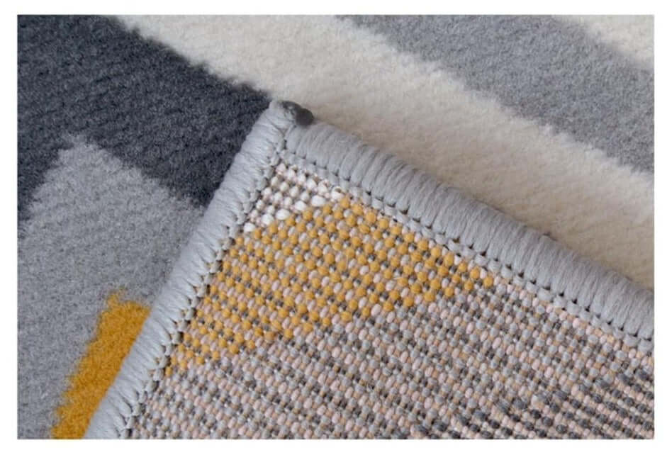 Maestro Geometric Yellow Rug – 3658 GB12