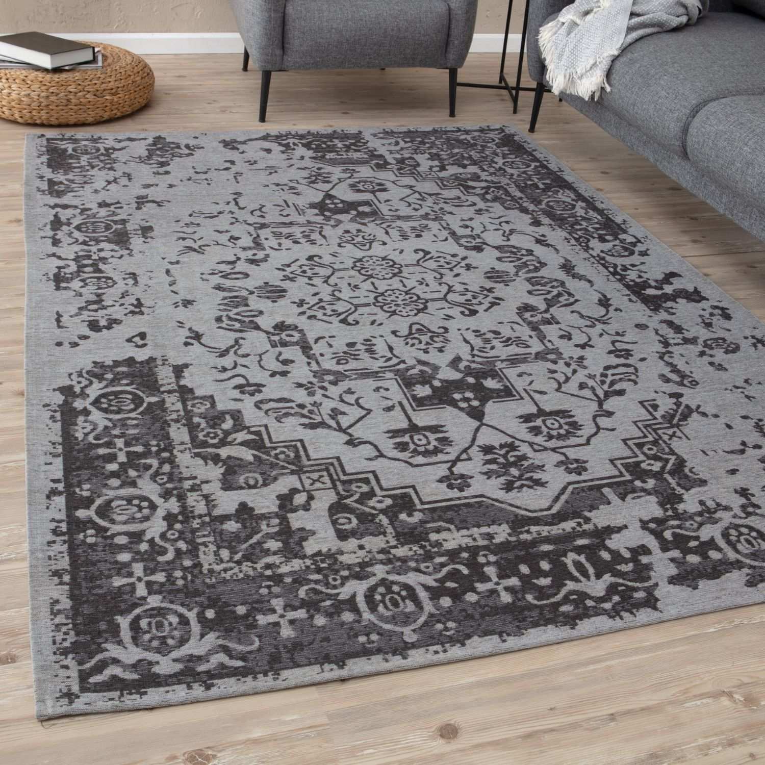 Washable Rug Carina Grey – 6963