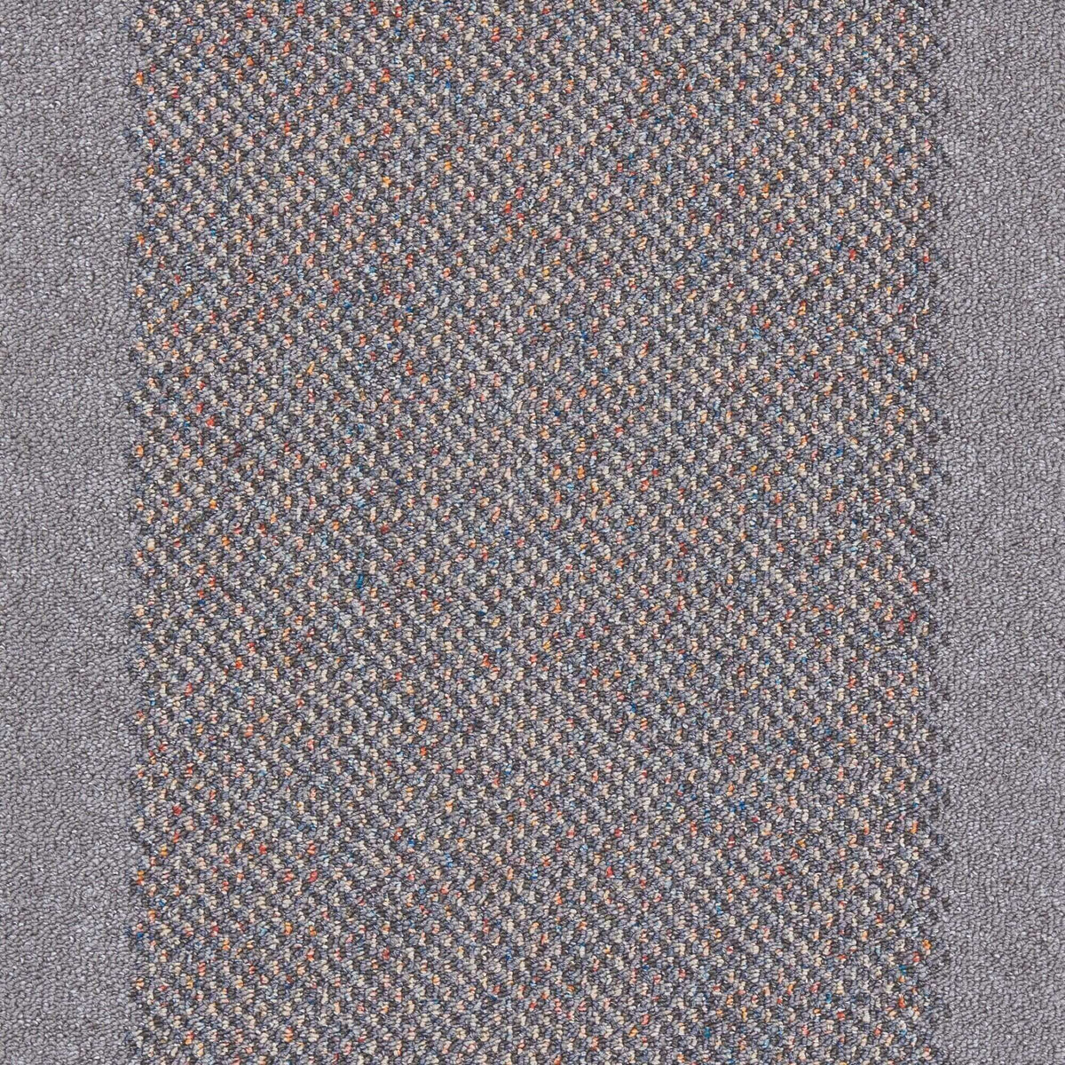 Washable Bordered Silver Grey Rug – 110G