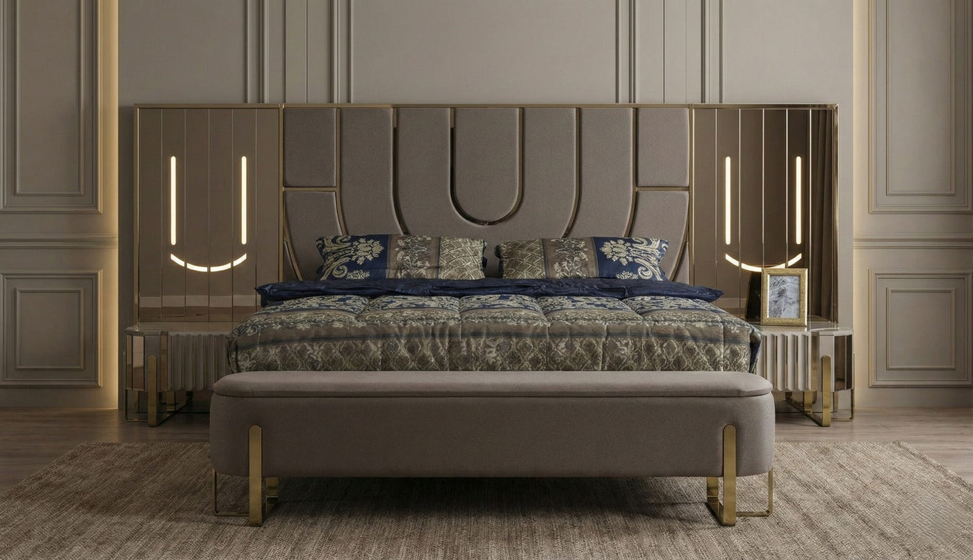 Luxori Bedroom (SK) by Netline Interiors
