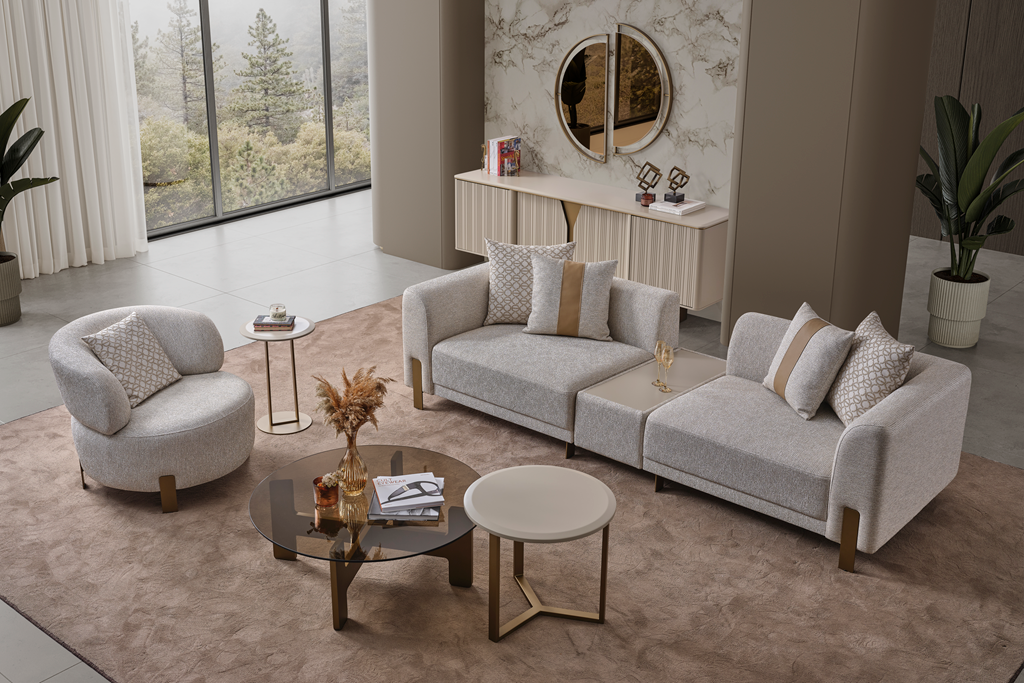 Hermes 3-Seater Sofa by Netline Interiors