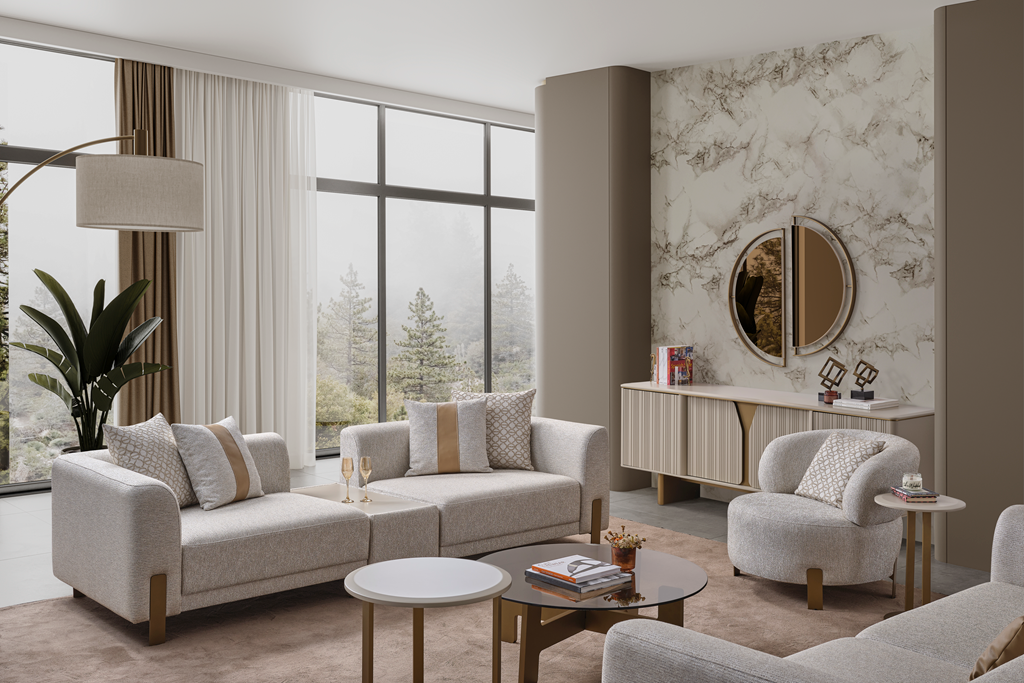 Hermes 3-Seater Sofa by Netline Interiors