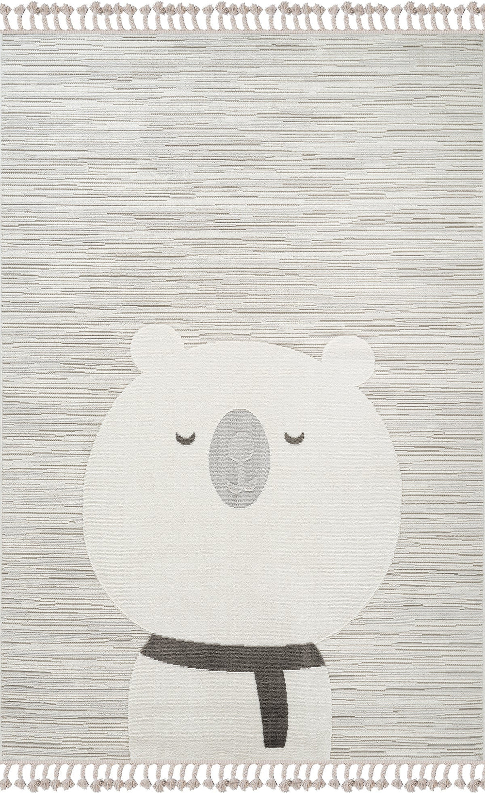 Multicolor kids' washable area rug by Netline Home, soft, durable, non-shed polyester, ideal for bedrooms, playrooms, and entryways.