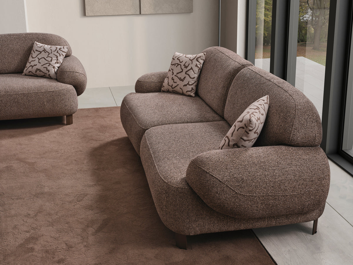 Lotus 4-Seater Sofa (O) by Netline Interiors