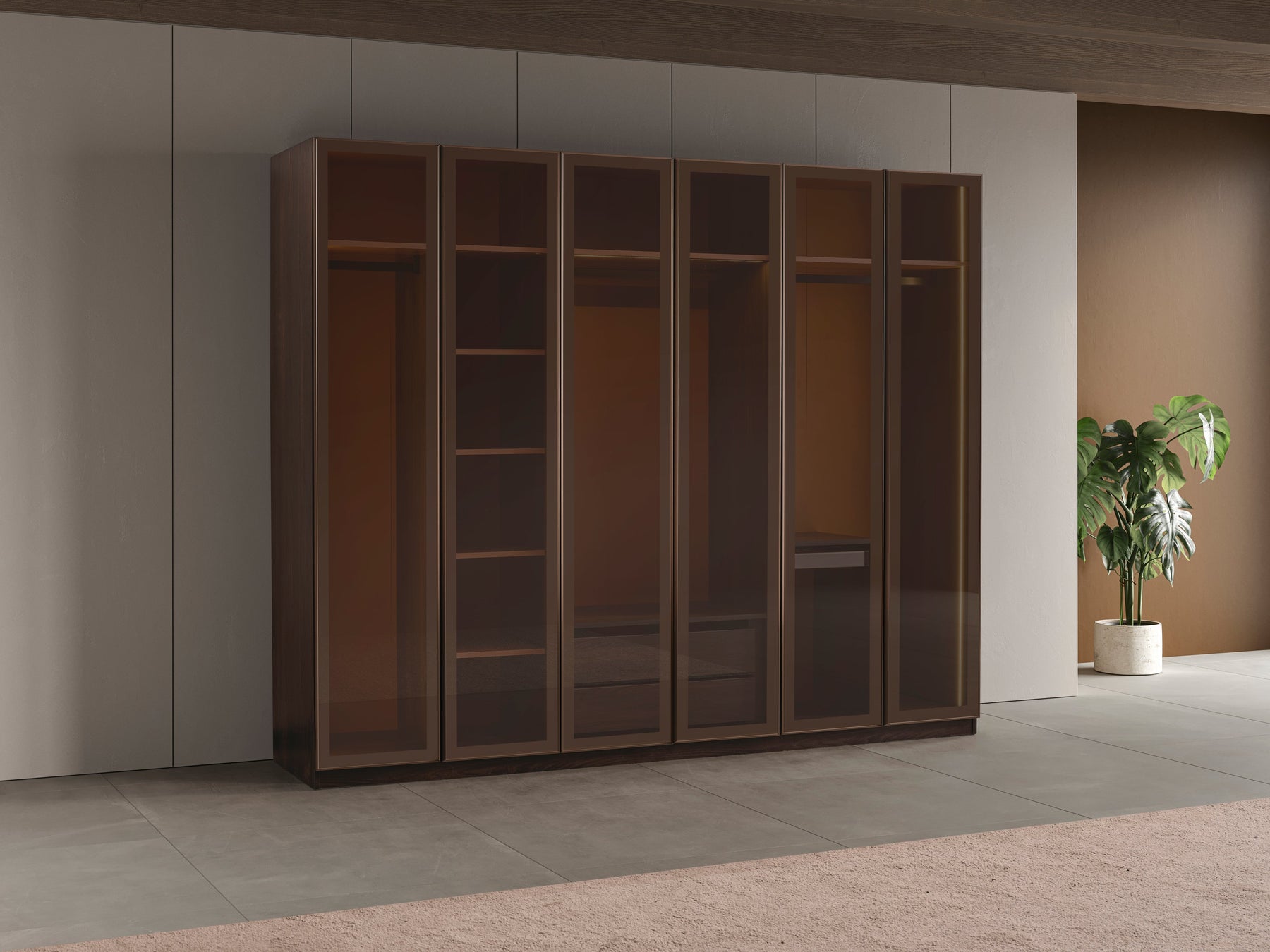 Lotus Wardrobe (O) by Netline Interiors