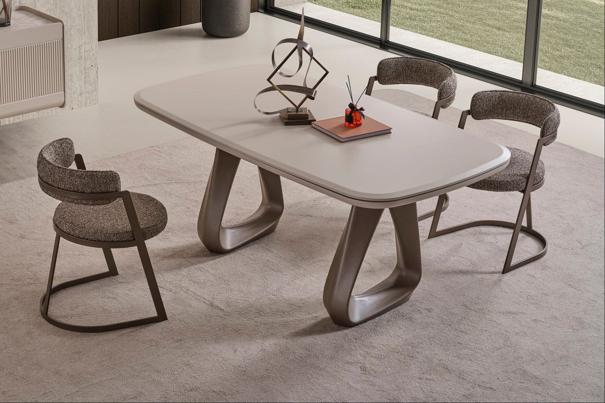 Luna Dining Table (O) by Netline Interiors