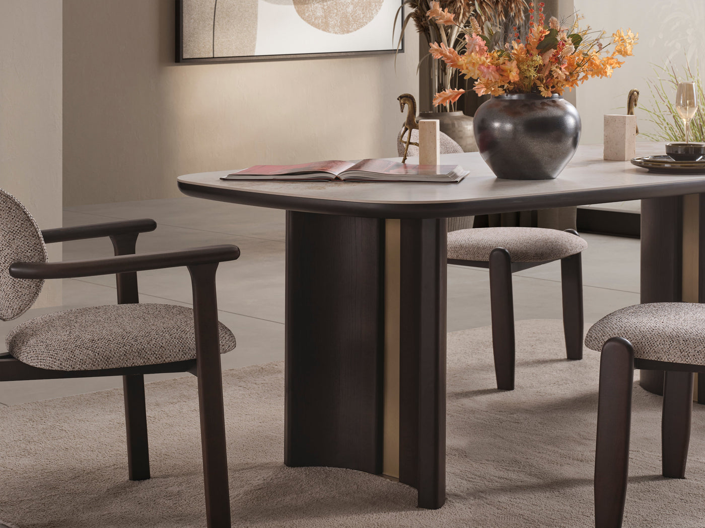 Madrid Dining Table (O) by Netline Interiors