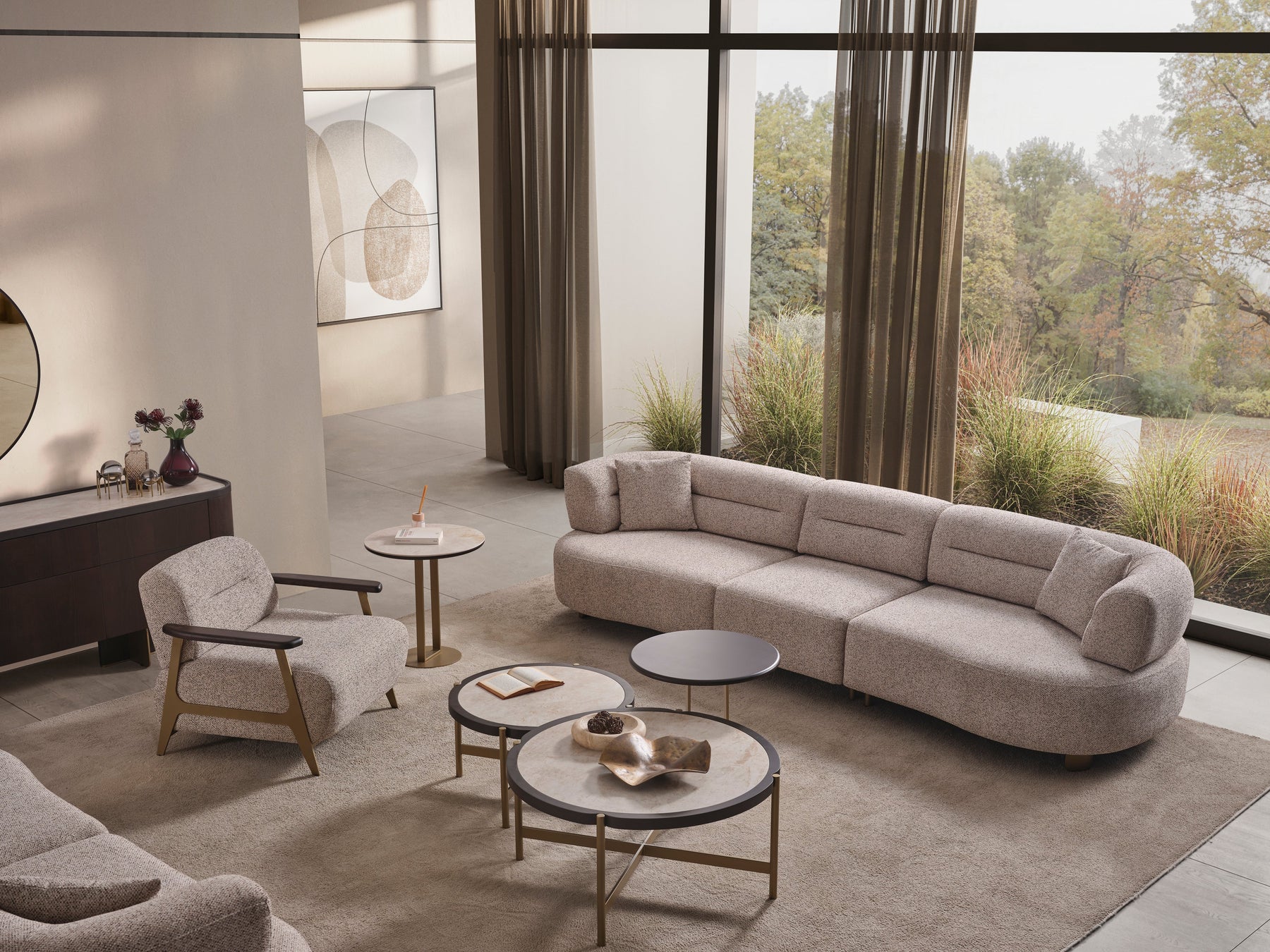 Madrid 3-Seater Sofa (O) by Netline Interiors