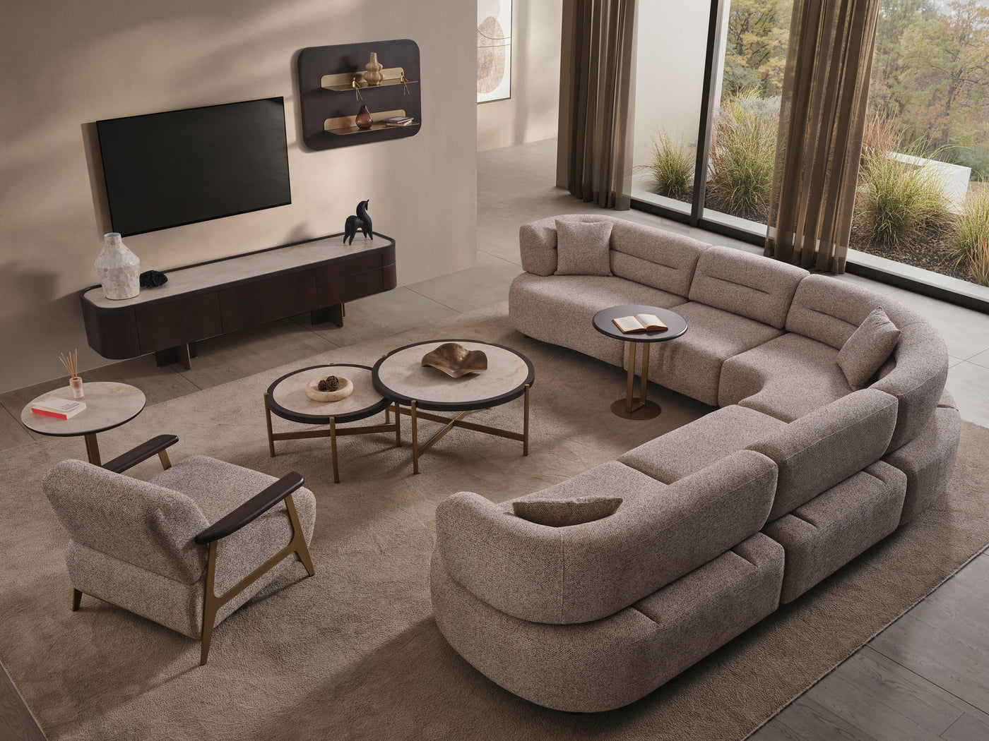 Madrid Corner Sofa (O) by Netline Interiors