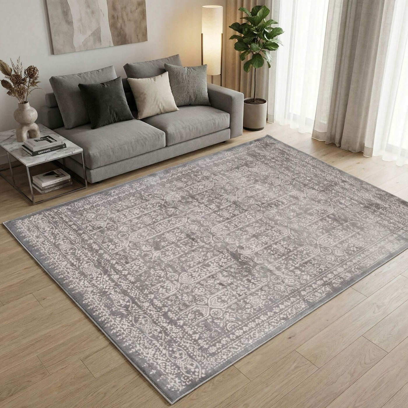Montana Grey Rug – 3716G