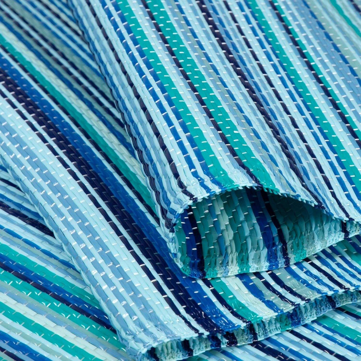 Rainbow Outdoor Rug Blue – 1020