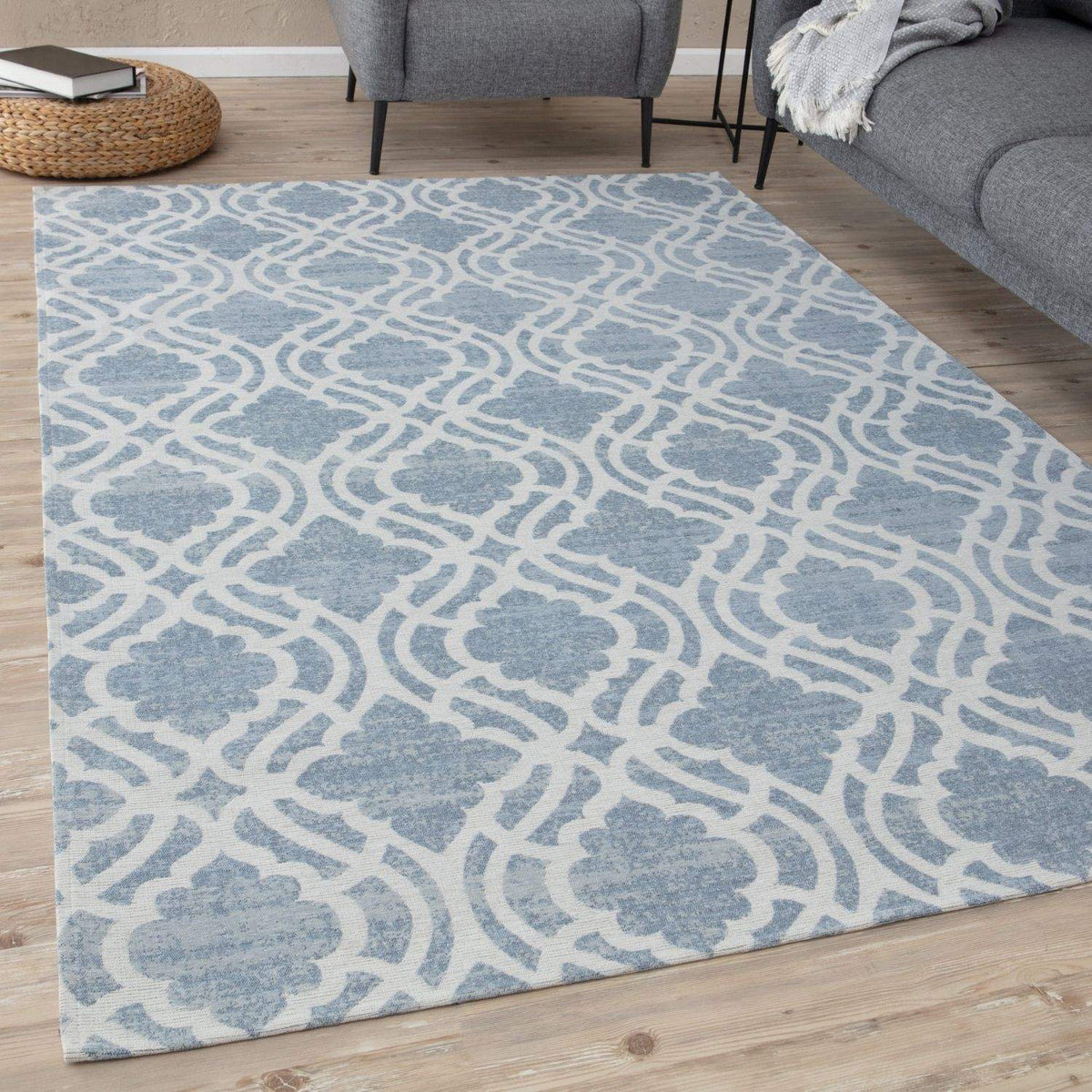 Washable Rug Carina Blue – 6903