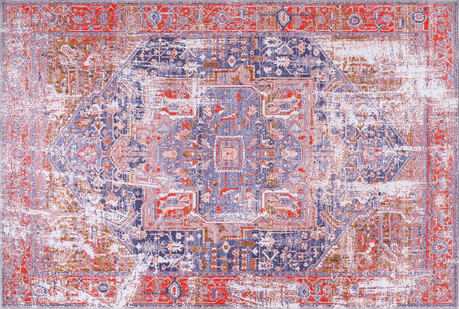 Studio Linework Burgundy Traditional Washable Rug – Netline Home guide