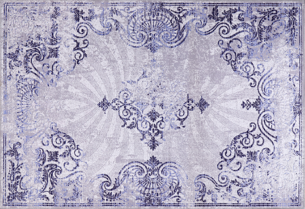 Symmetric Stripes Grey Abstract Washable Rug – Netline Home guide