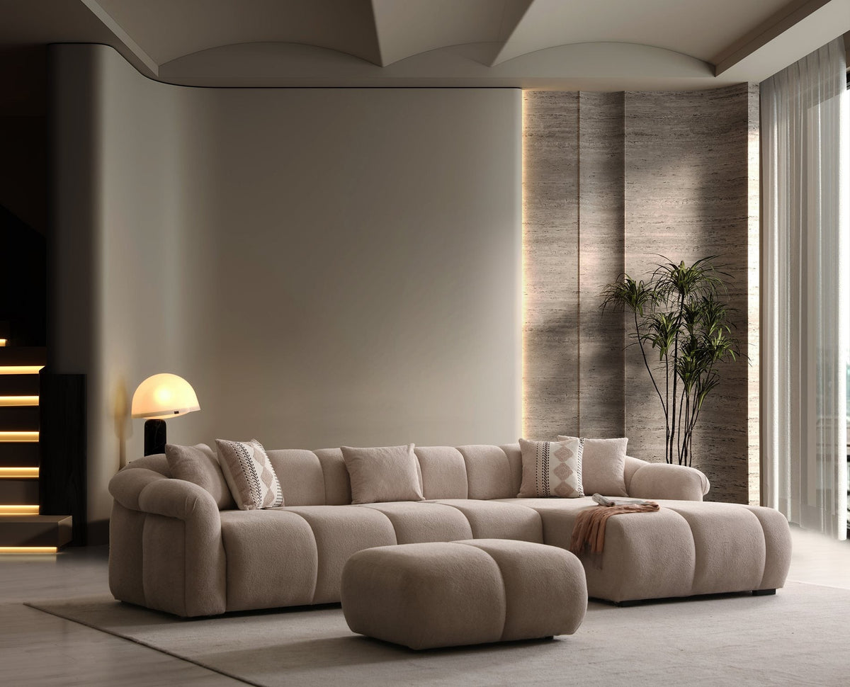 Carius L Corner Sofa Bed by Netline Interiors