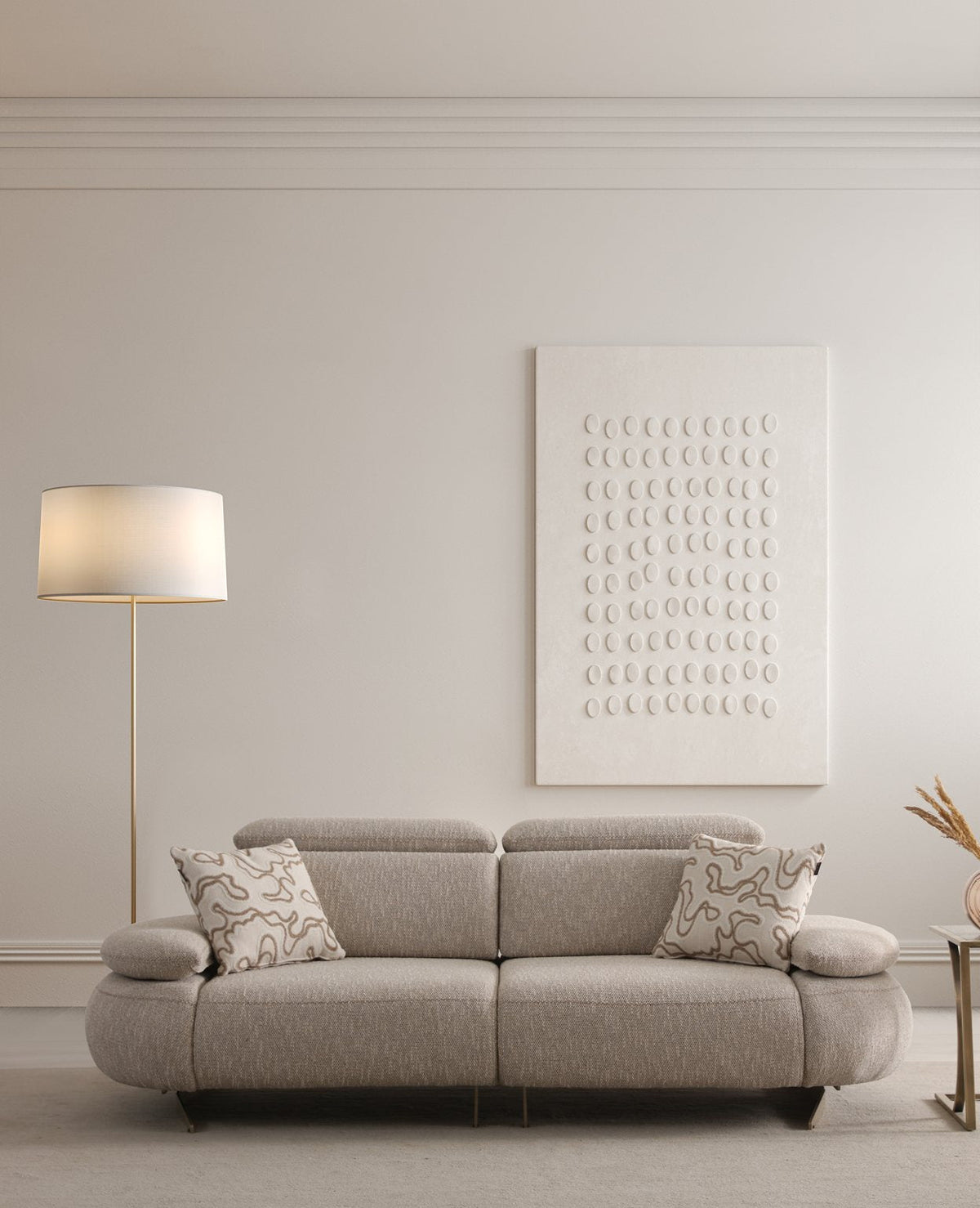 Roma 3 seater sofa (S) by Netline Interiors