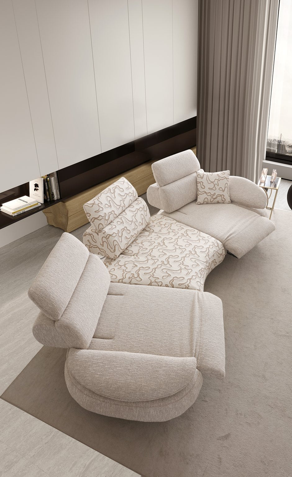 Roma 4 seater sofa (S) by Netline Interiors