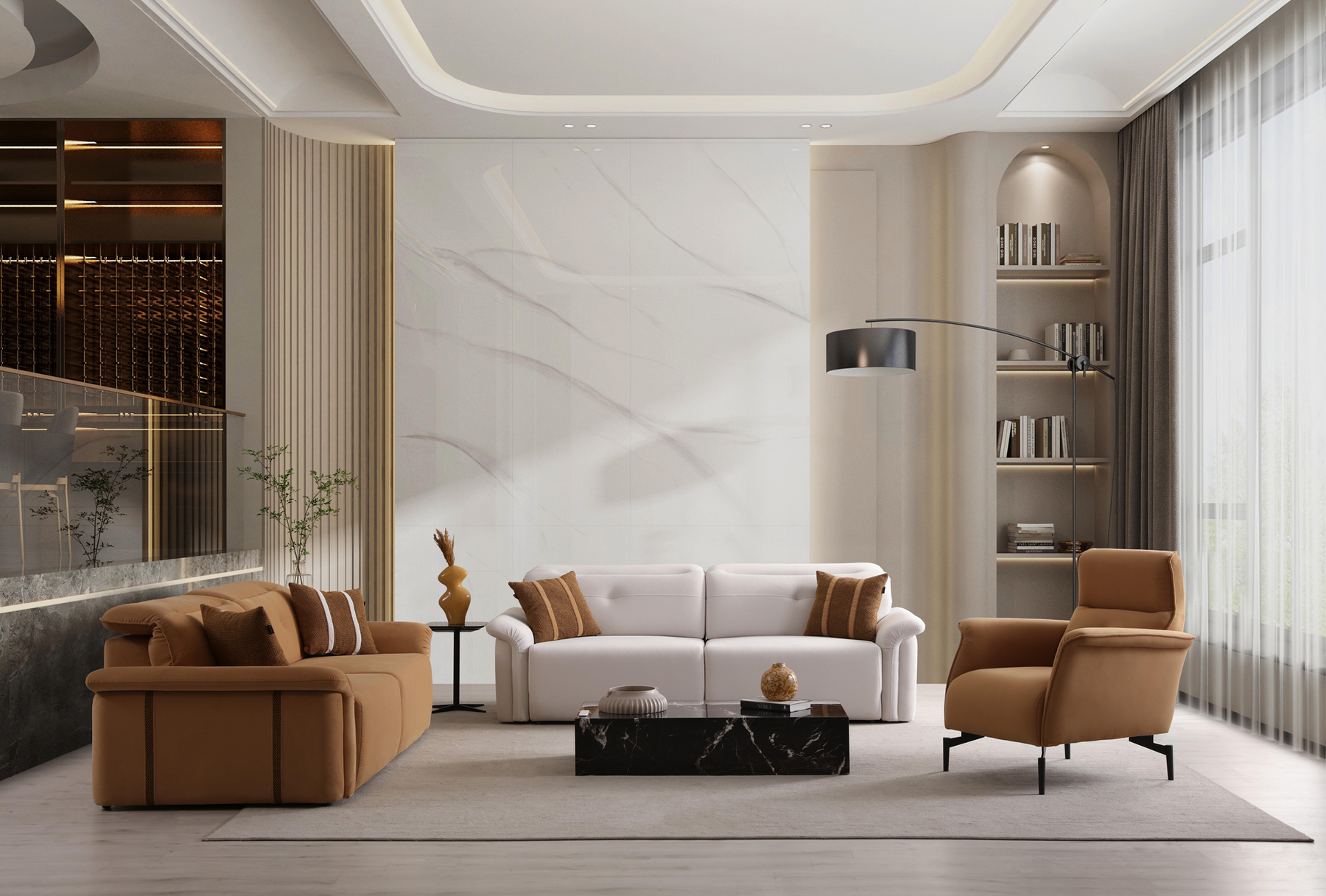 Vigo Sofa Set by Netline Interiors