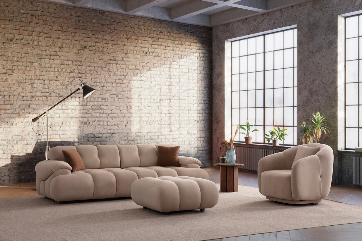 New Hestia Swivel Armchair (SG) by Netline Interiors