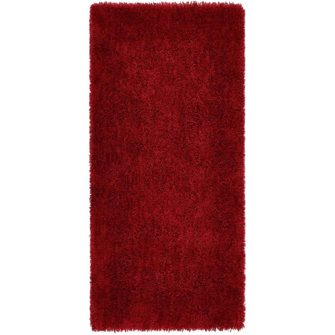 Chicago Red Shaggy Rug