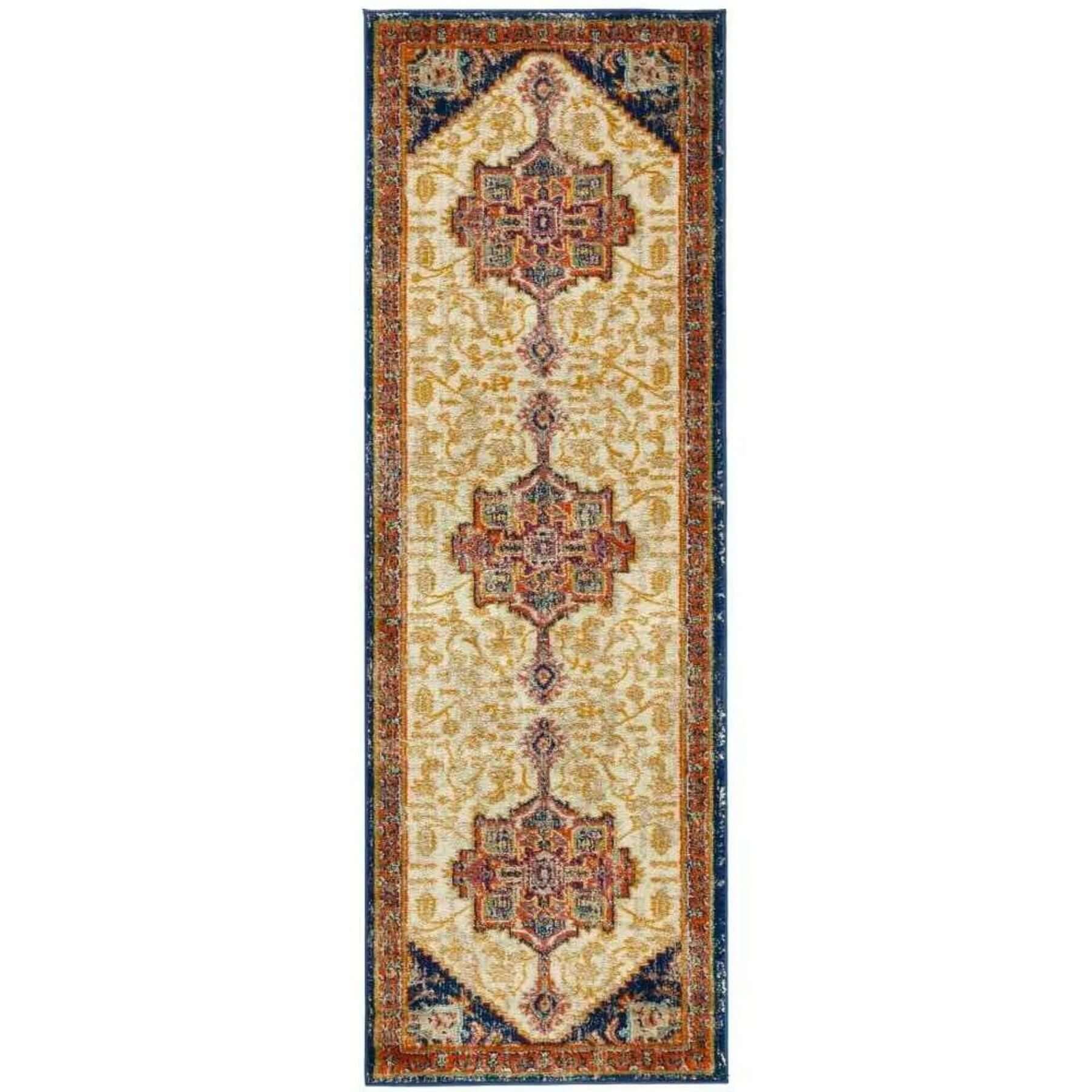 Granada Multicolour Vintage Rug – Amber