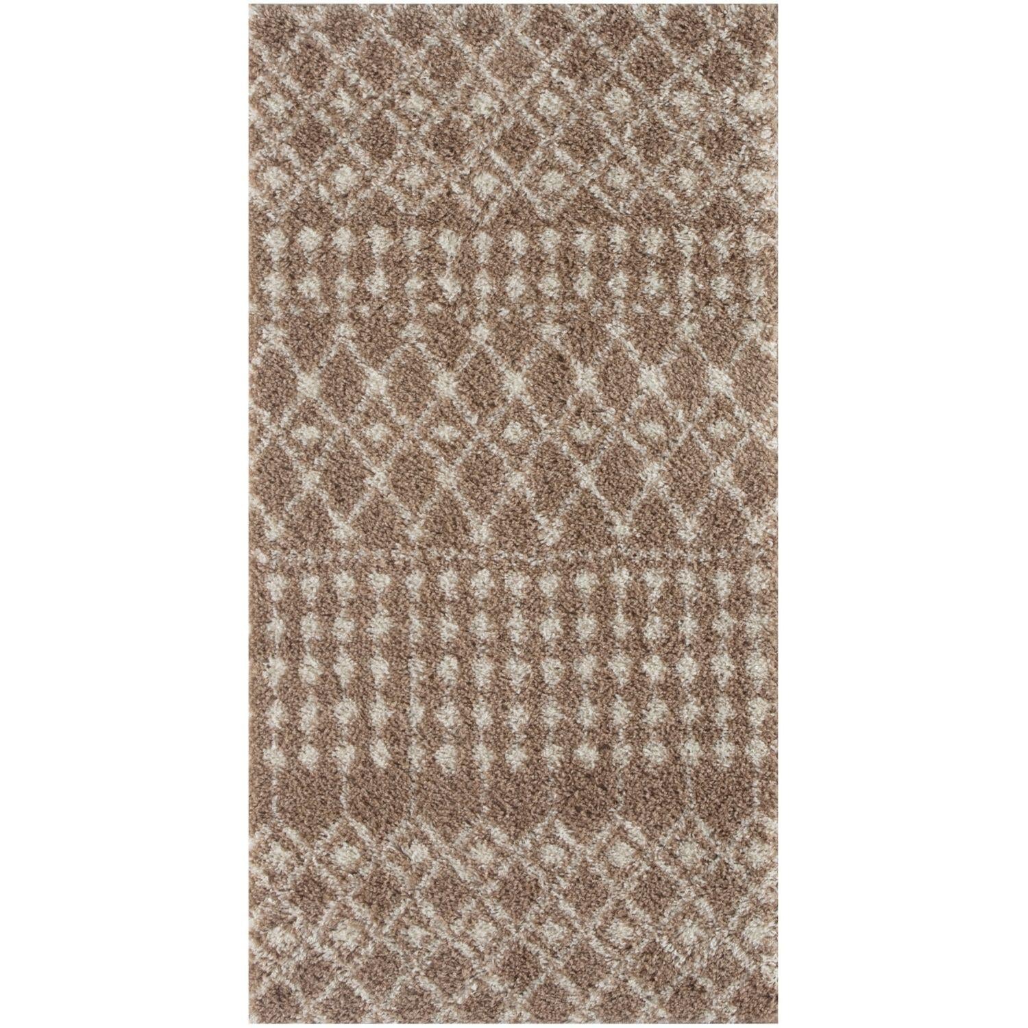 Moroccan Beige Shaggy Rug – 1020