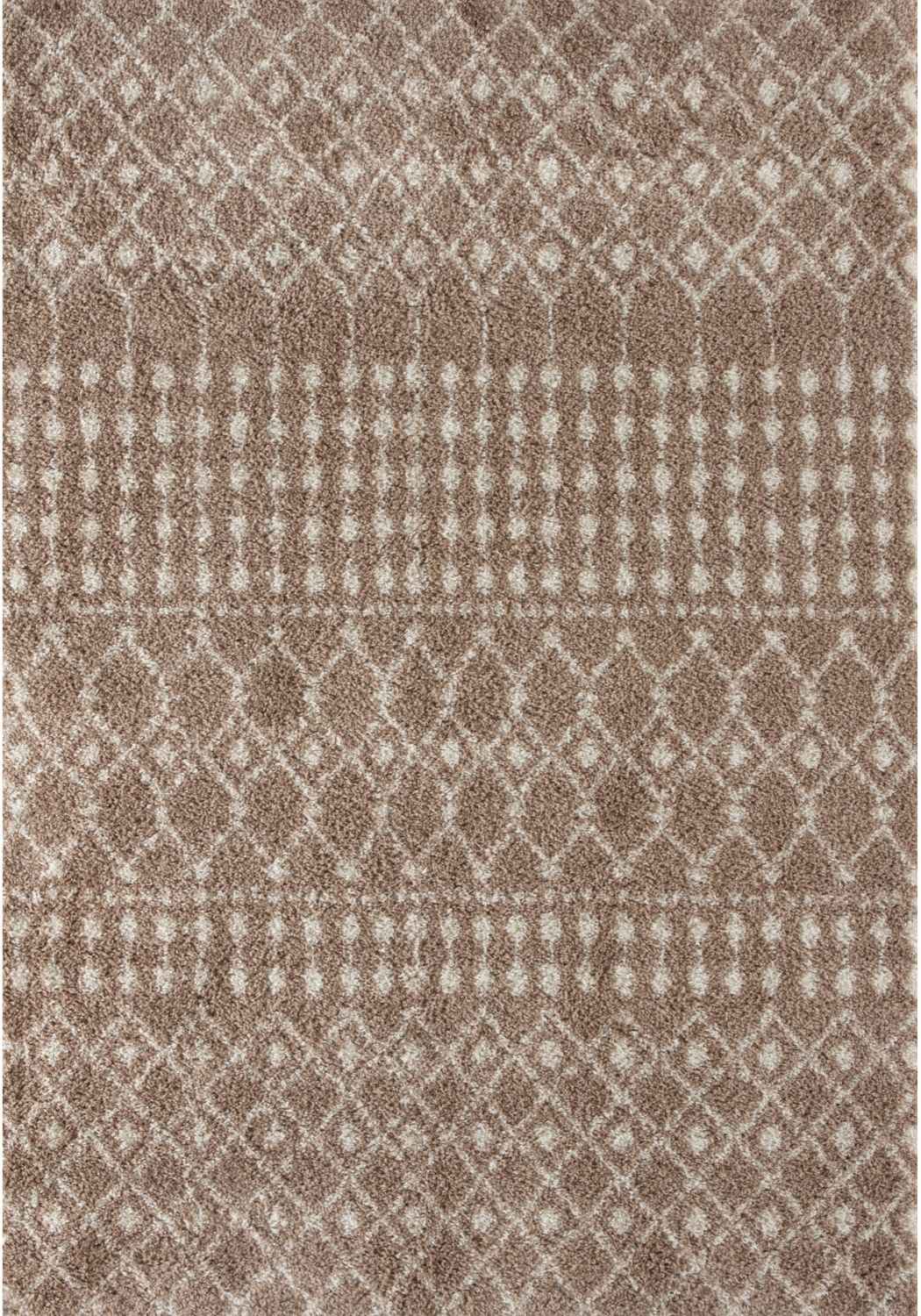 Moroccan Beige Shaggy Rug – 1020