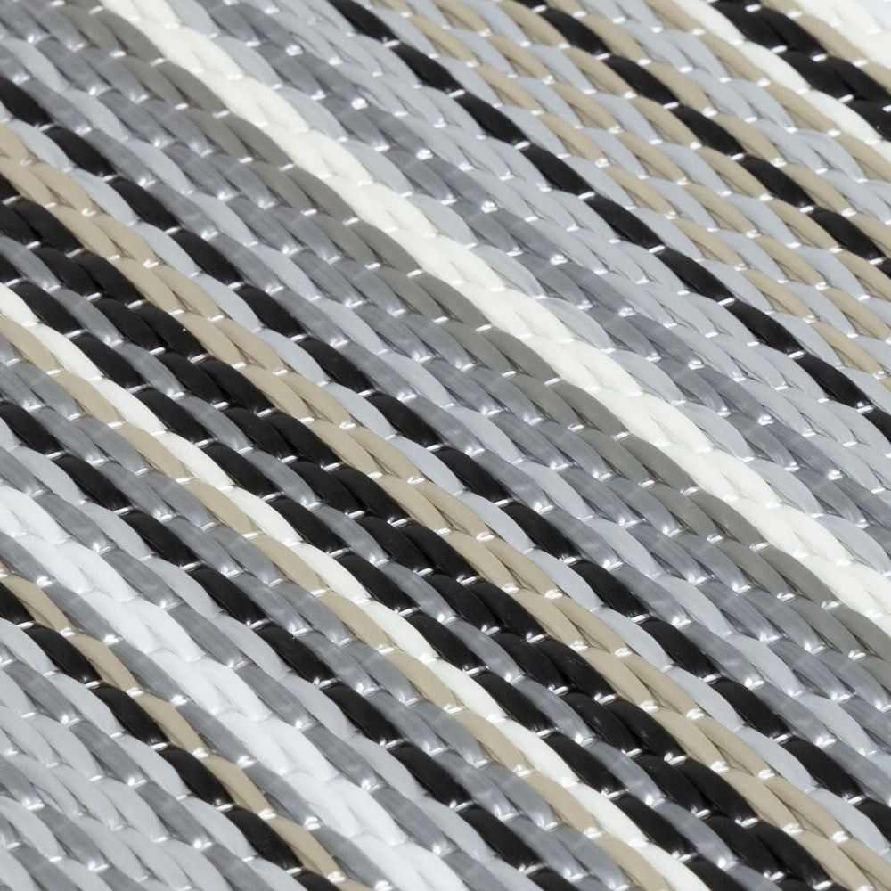 Rainbow Outdoor Rug Grey – 1020