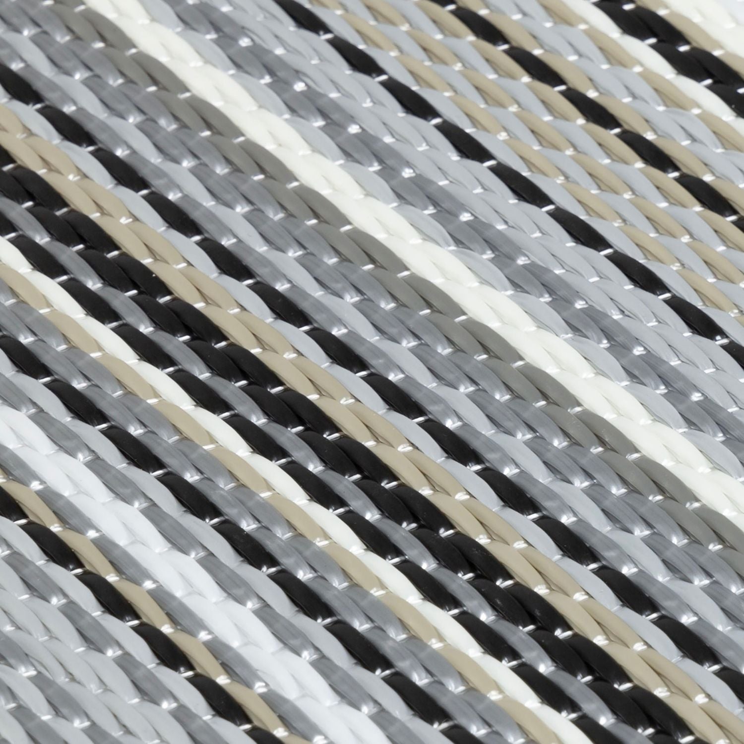 Rainbow Outdoor Rug Grey – 1020