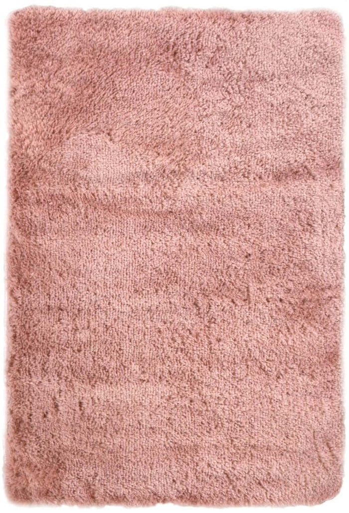 Soft Washable Pink Shaggy Rug – SA-07 shown in an illustrative room