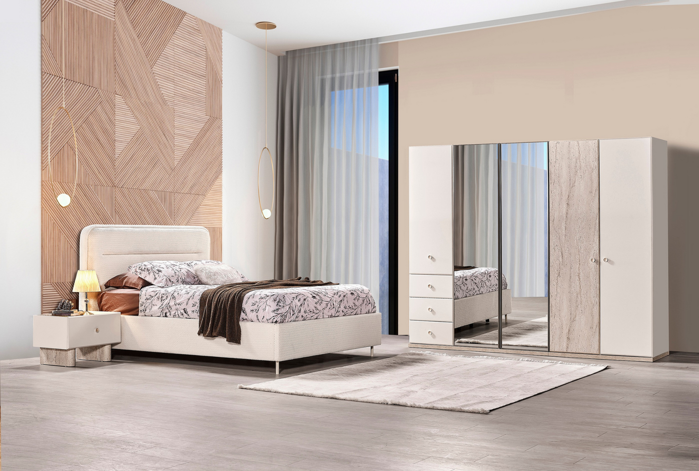 Pamukkale Wardrobe by Netline Interiors