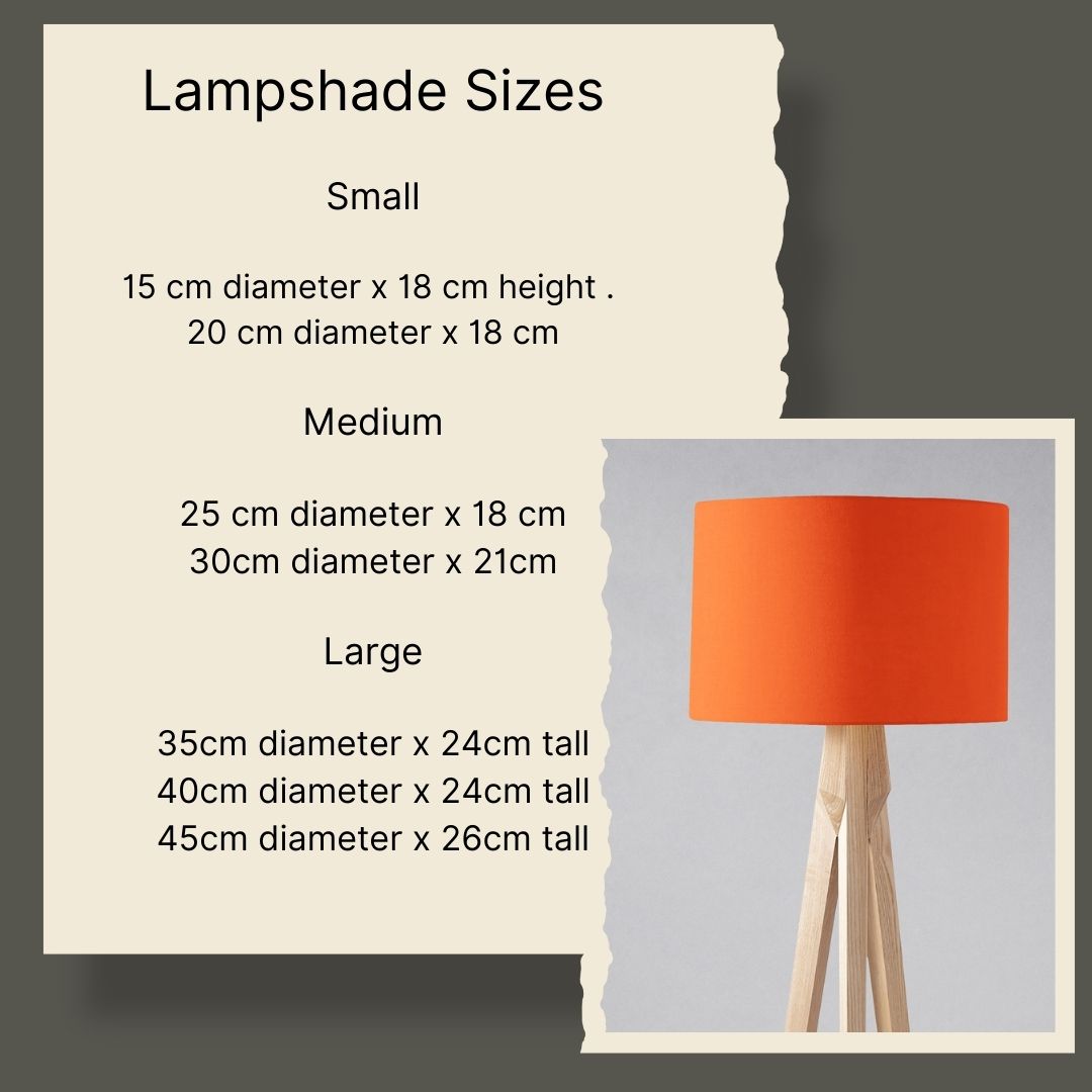 Plain Yellow Lampshade – Ceiling & Table Compatible