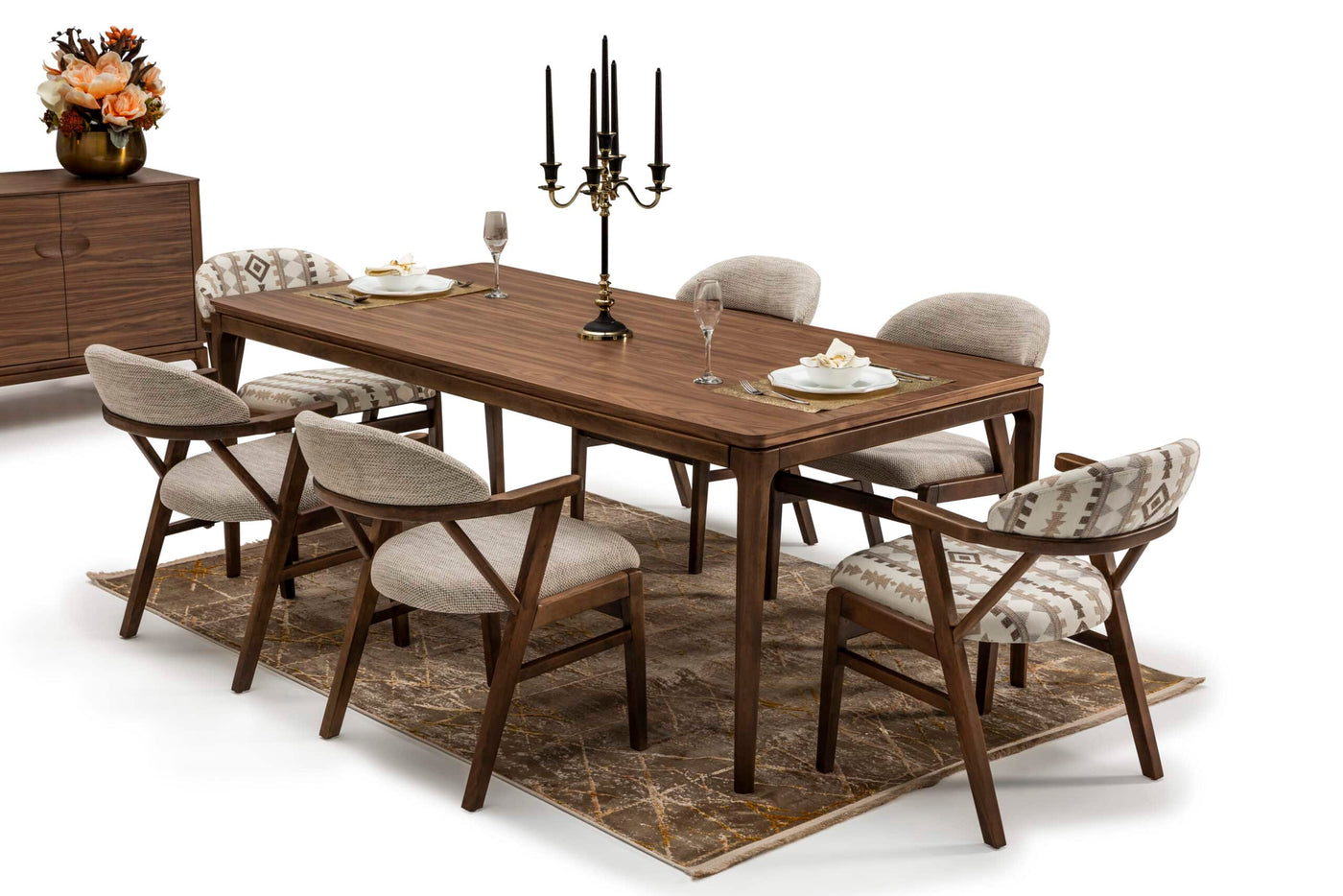 Aston Dining Table and Chairs by Netline Interiors
