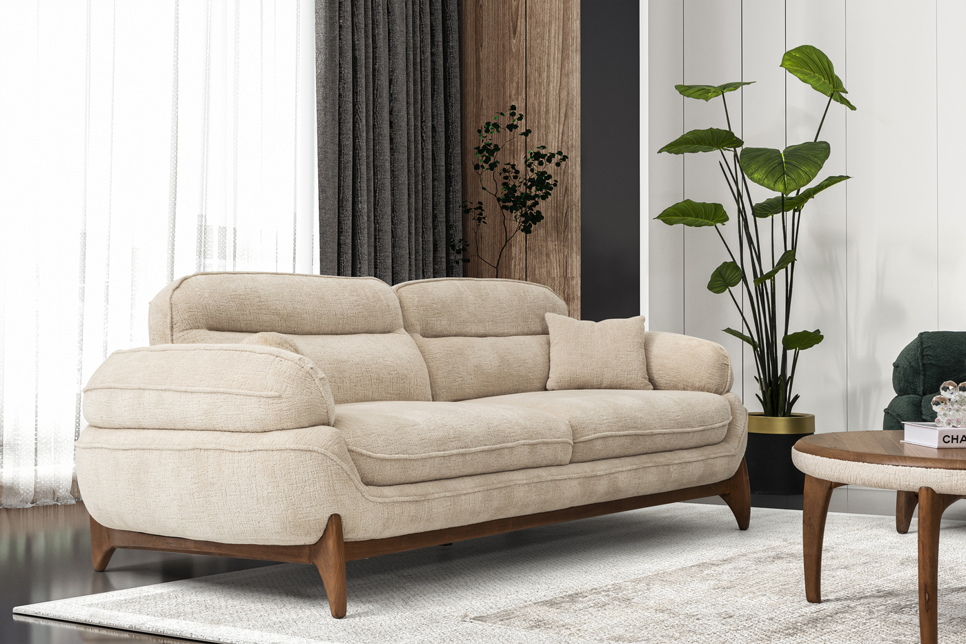 Mustang Sofa Set (B) by Netline Interiors