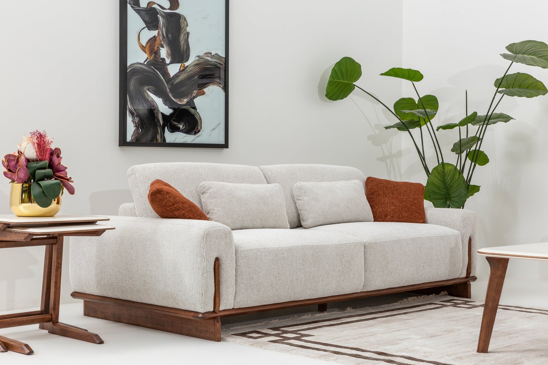 Cadillac 3-Seater Sofa by Netline Interiors