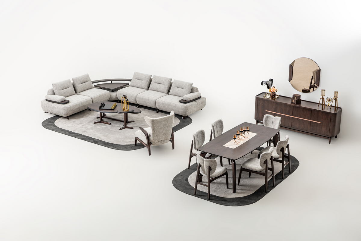 Camaro Modular Corner Sofa by Netline Interiors