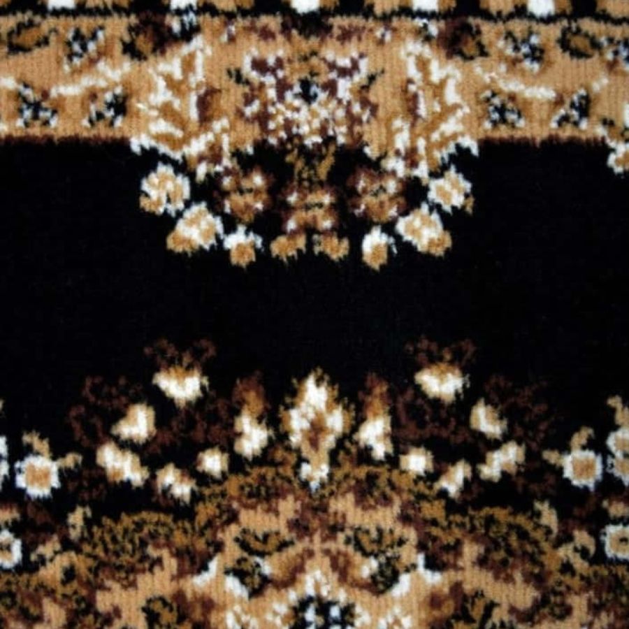 Maestro Traditional Black Rug – 4470 B11