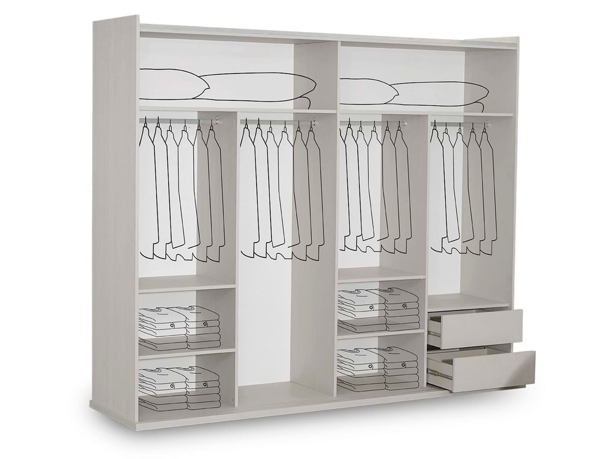 Lucas Wardrobe by Netline Interiors