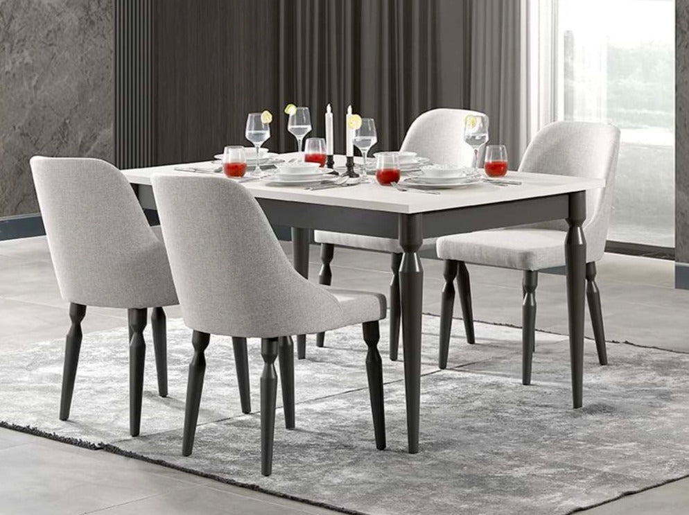 Lucas Dining Table and Chairs by Netline Interiors