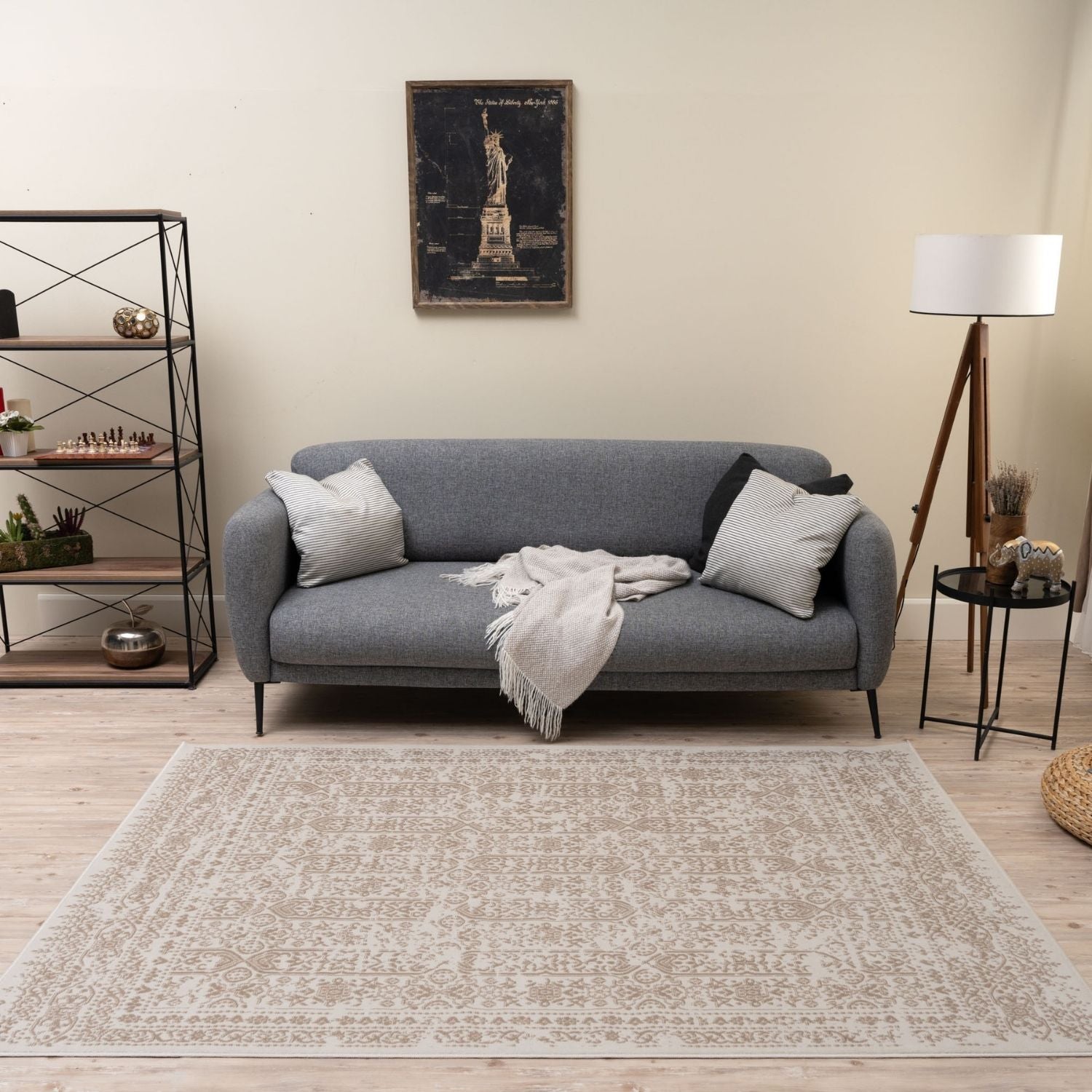 Montana Cream and Beige Rug – 3716CB