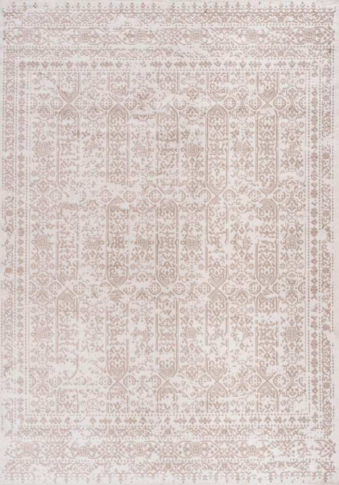 Montana Cream and Beige Rug – 3716CB shown in an illustrative room