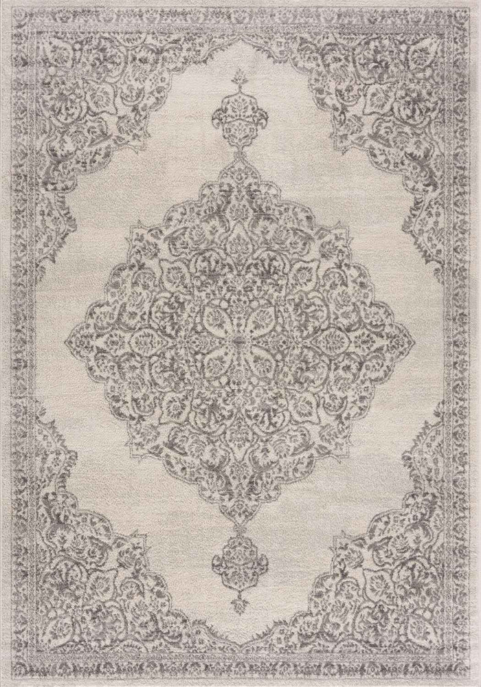 Montana Modern Grey Rugs – 3724G shown in an illustrative room