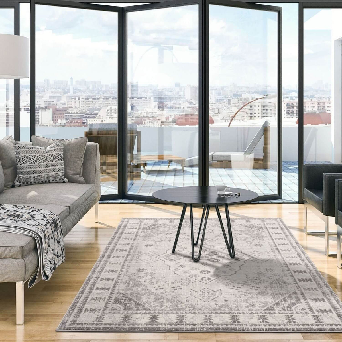 Montana Oriental Grey Rug – 3920G
