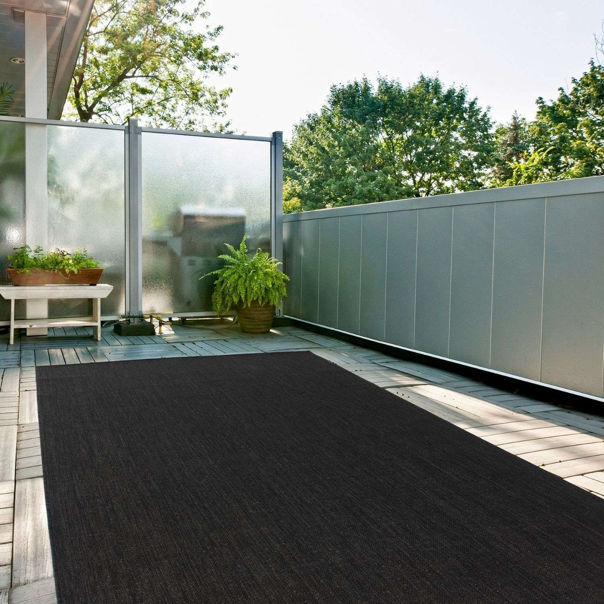 Ecology Outdoor Rug Black – 500B