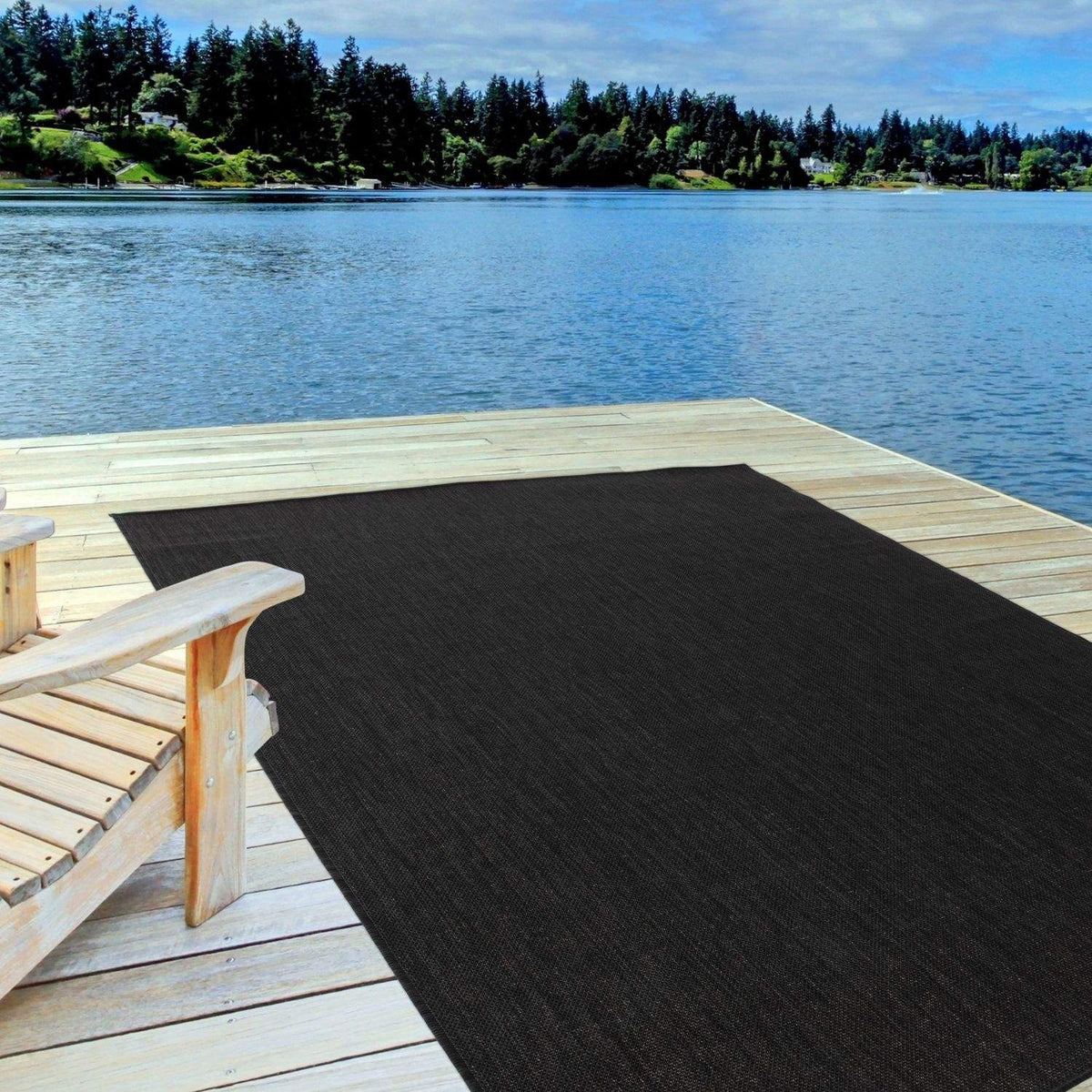 Ecology Outdoor Rug Black – 500B