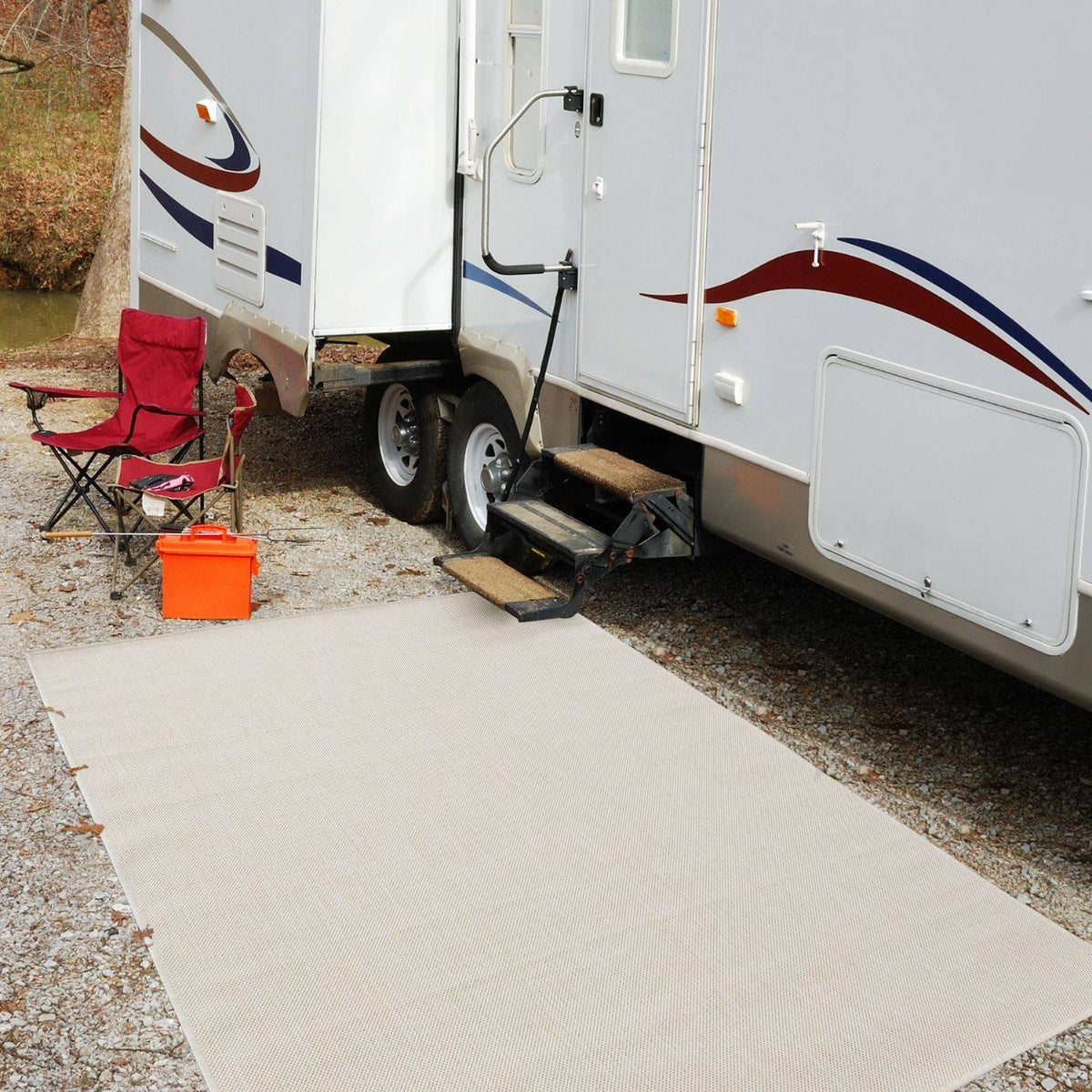 Ecology Outdoor Rug Cream – 500c