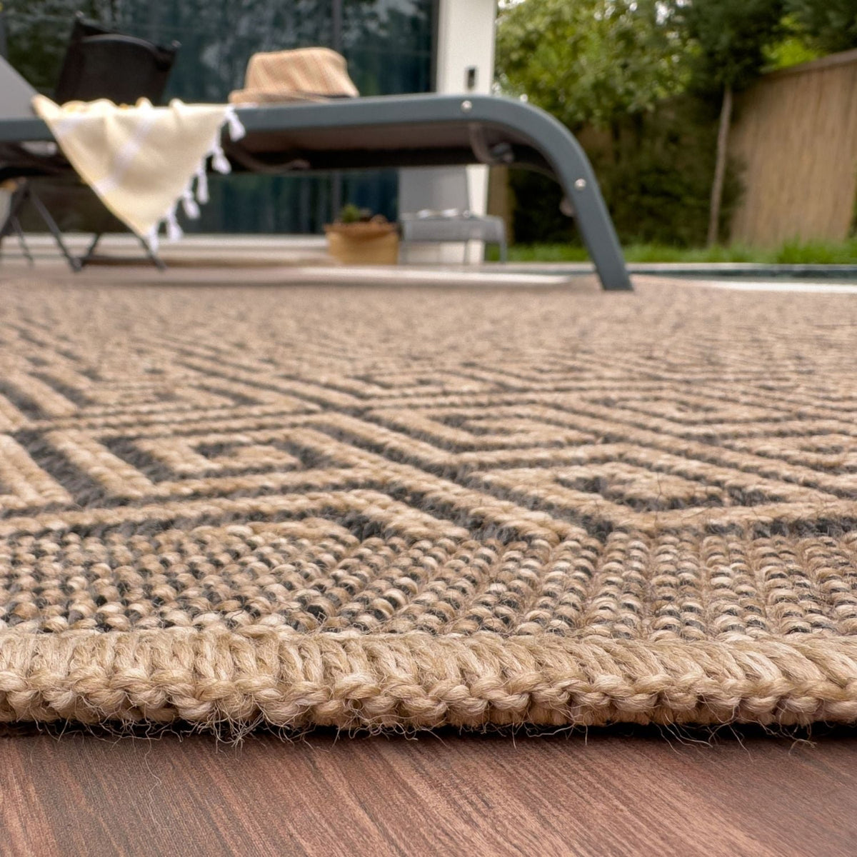 Nature Outdoor Rug Dark Grey – 5100DG