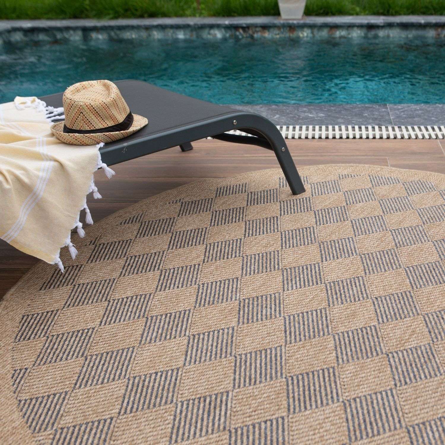 Nature Outdoor Rug Blue – 5300B