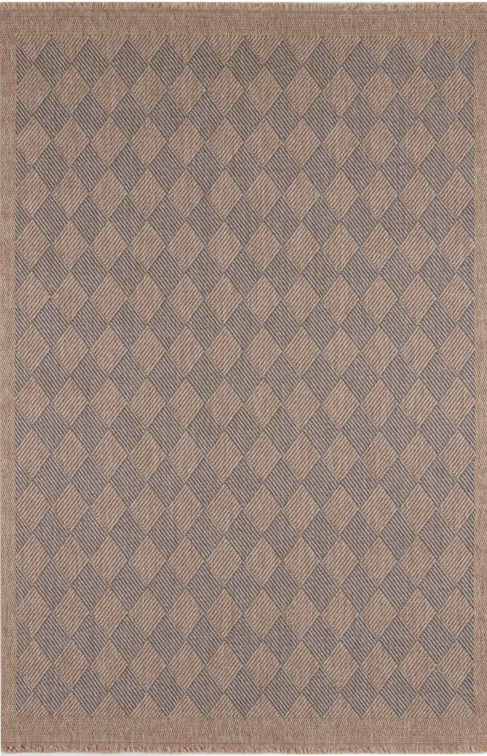 Nature Outdoor Rug Blue – 5300B shown in an illustrative room